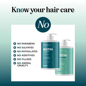 Maple Holistics Volumizing Shampoo and Conditioner set with peppermint scent
