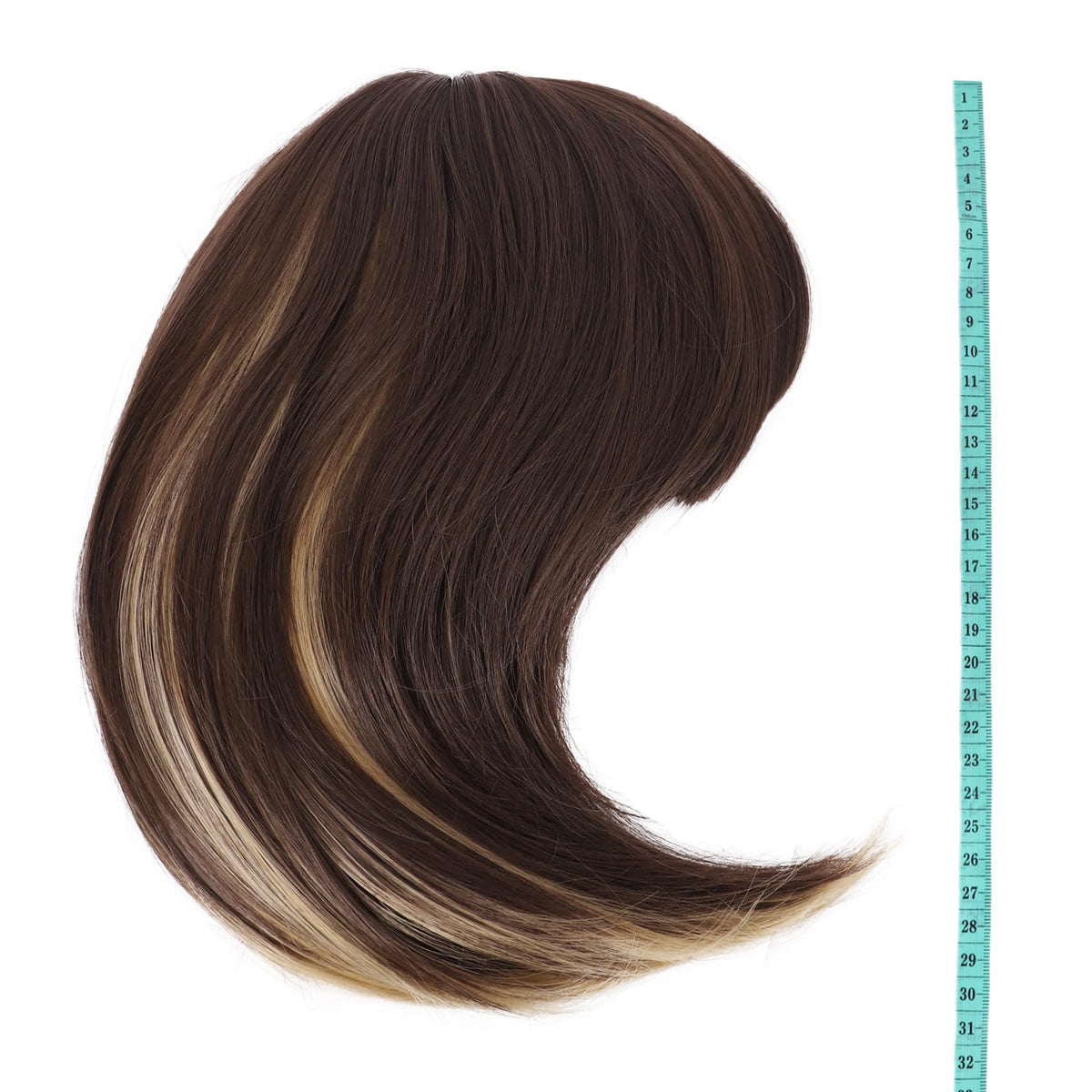 MapofBeauty 12 Inch Bob Wig packaging display