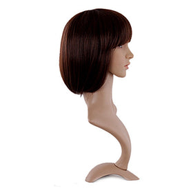 MapofBeauty 12 Inch Bob Wig side view