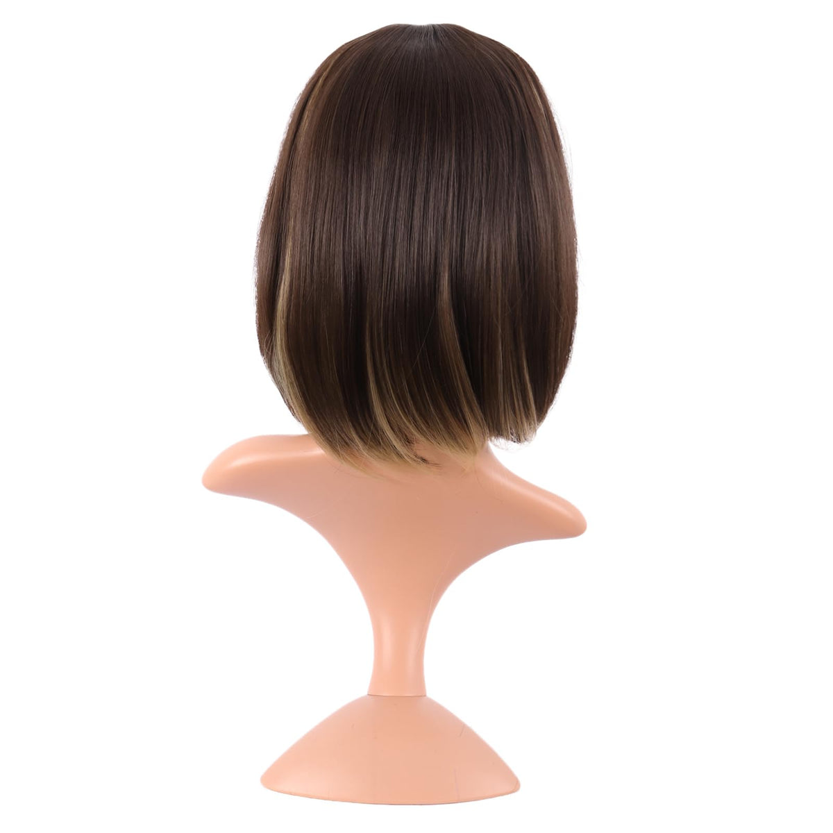 MapofBeauty 12 Inch Bob Wig styled with electric hair rod