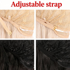 MapofBeauty 12 Inch Light Brown Bob Wig styling tools