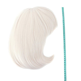 MapofBeauty 12 Inch Platinum Blonde Bob Wig packaging
