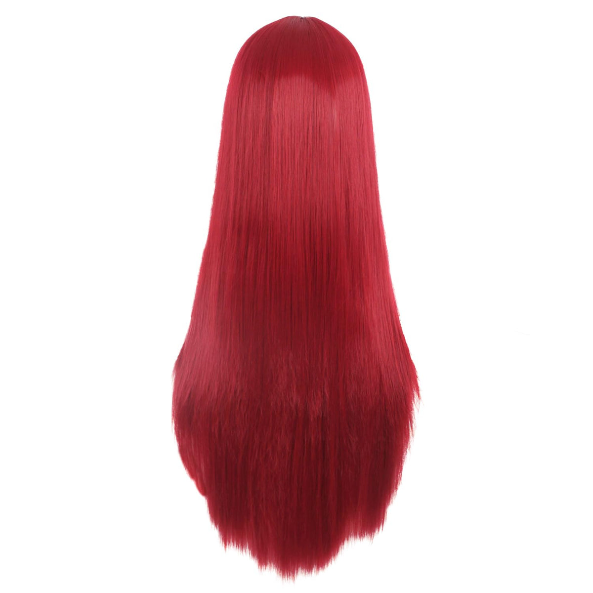 MapofBeauty 28 Inch Red Straight Synthetic Wig packaging