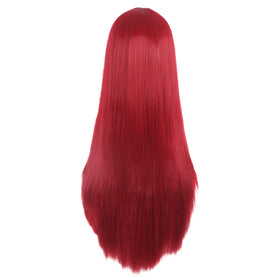 MapofBeauty 28 Inch Red Straight Synthetic Wig packaging