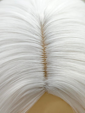 MapofBeauty 28 Inch White Long Straight Synthetic Wig packaging