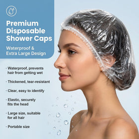 MAQIHAN Disposable Shower Cap compact storage for travel