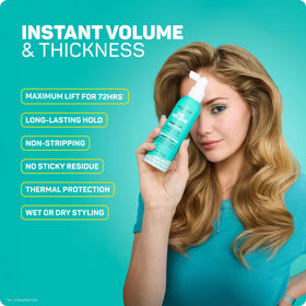 Marc Anthony Big Volume Hair Spray packaging details