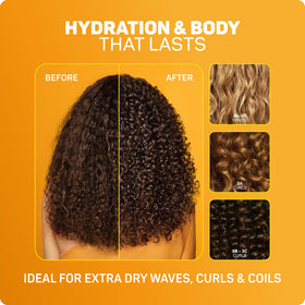 Marc Anthony Coconut & Shea Moisture Curl Mousse 290g with ingredients