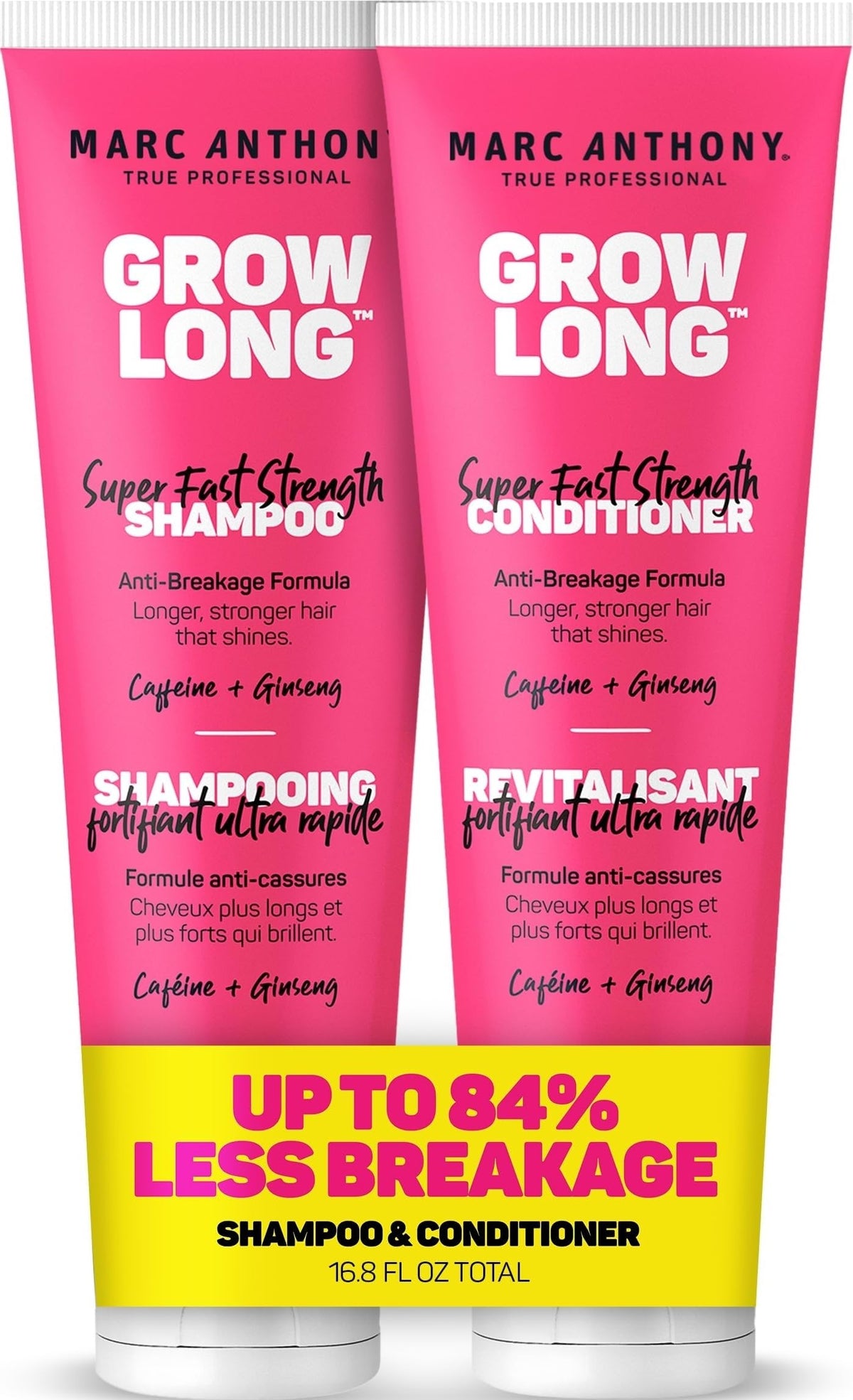 Marc Anthony Grow Long Shampoo and Conditioner Set front view