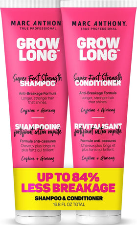 Marc Anthony Grow Long Shampoo and Conditioner Set front view