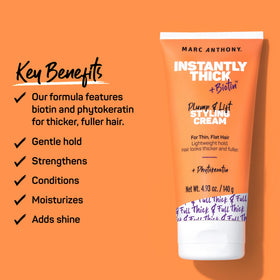 Marc Anthony Instantly Thick Styling Hair Cream 2-Pack back view