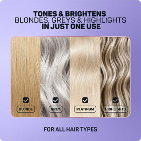Marc Anthony Repair Blonde Shampoo and Conditioner set side view