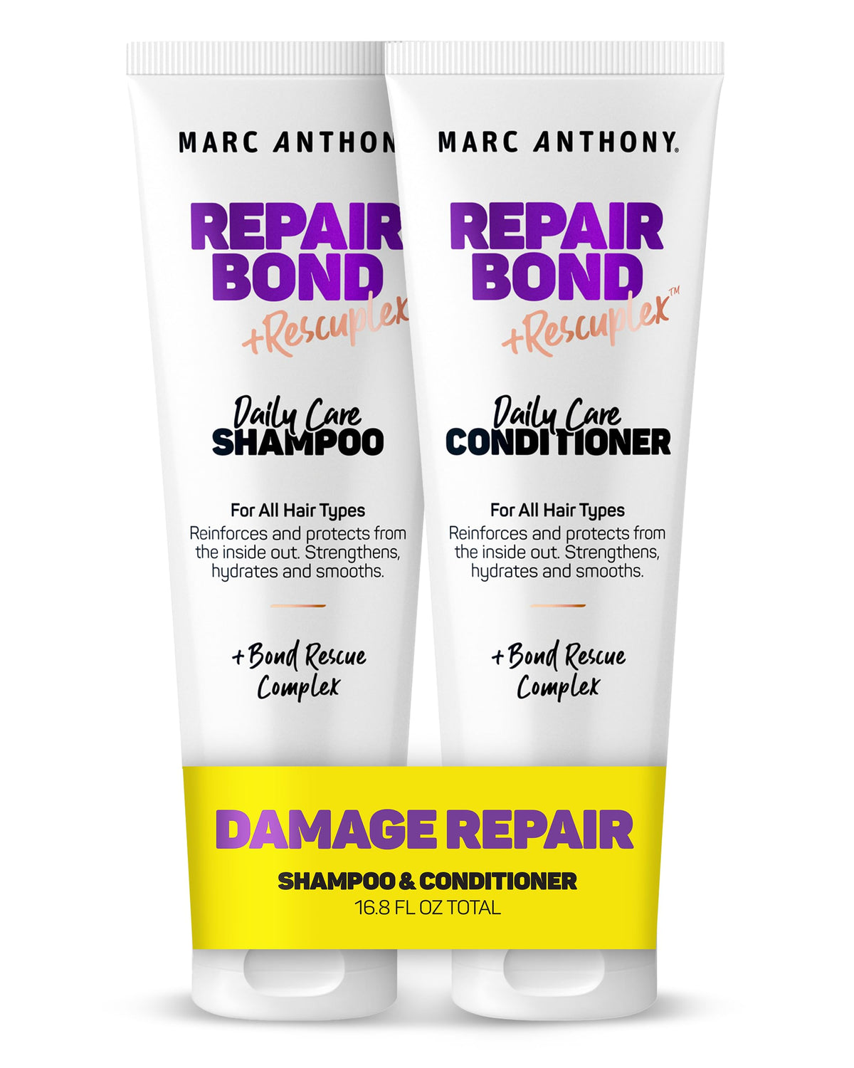 Marc Anthony Repairing Shampoo front view 8.4 fl oz