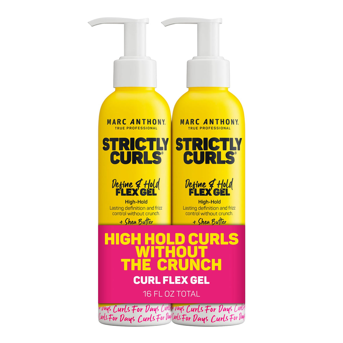 Marc Anthony Strictly Curls Define & Hold Gel 2 pack front view