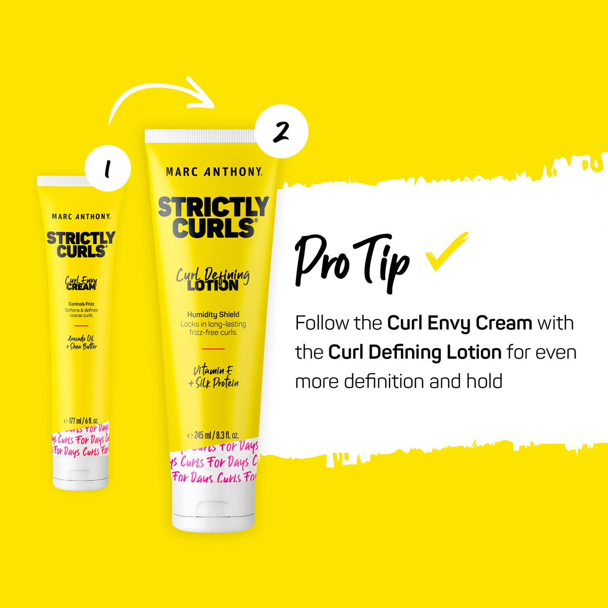 Marc Anthony Strictly Curls Defining Lotion lifestyle scene