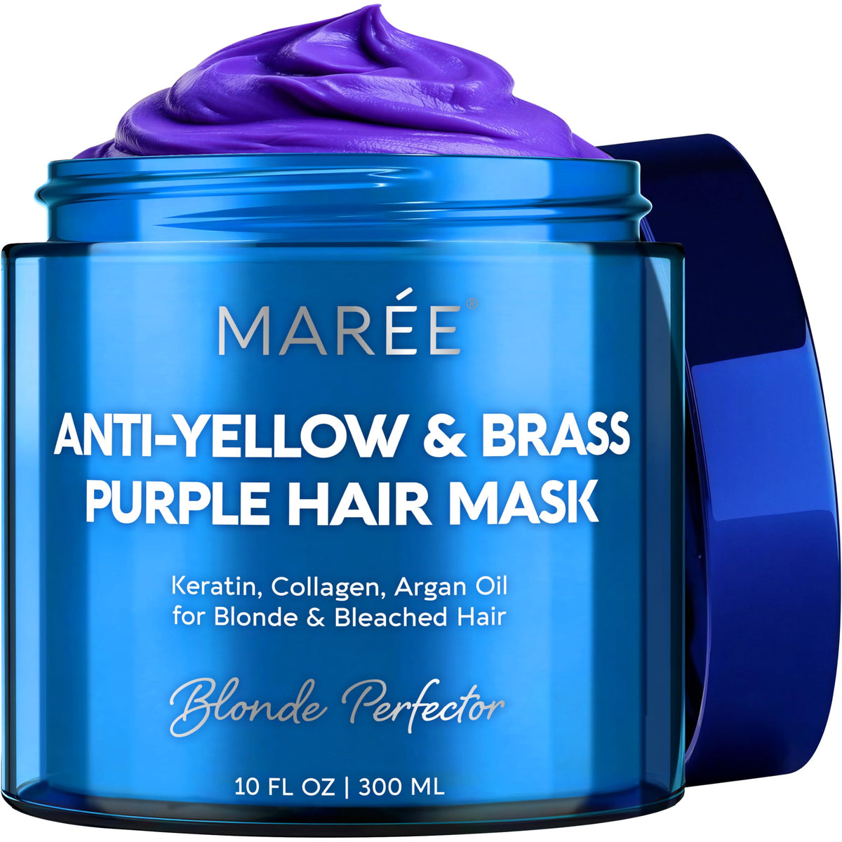 MAREE Anti Yellow Purple Hair Mask front view 431g