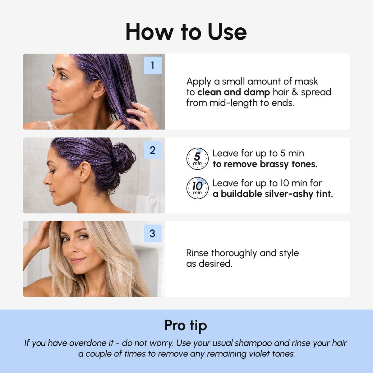 MAREE Anti Yellow Purple Hair Mask ingredients list