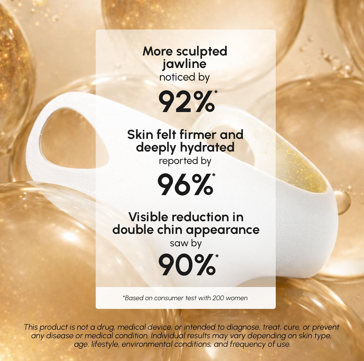 MAREE Chin Strap V Line Lifting Mask packaging details