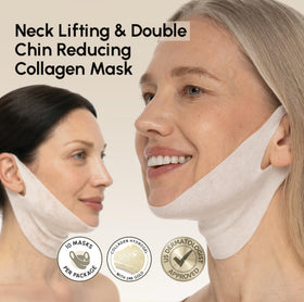 MAREE Chin Strap V Line Lifting Mask side view showing the mask design