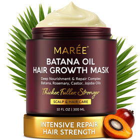 MAREE Deep Conditioning Hair Mask 10 Fl Oz jar front view