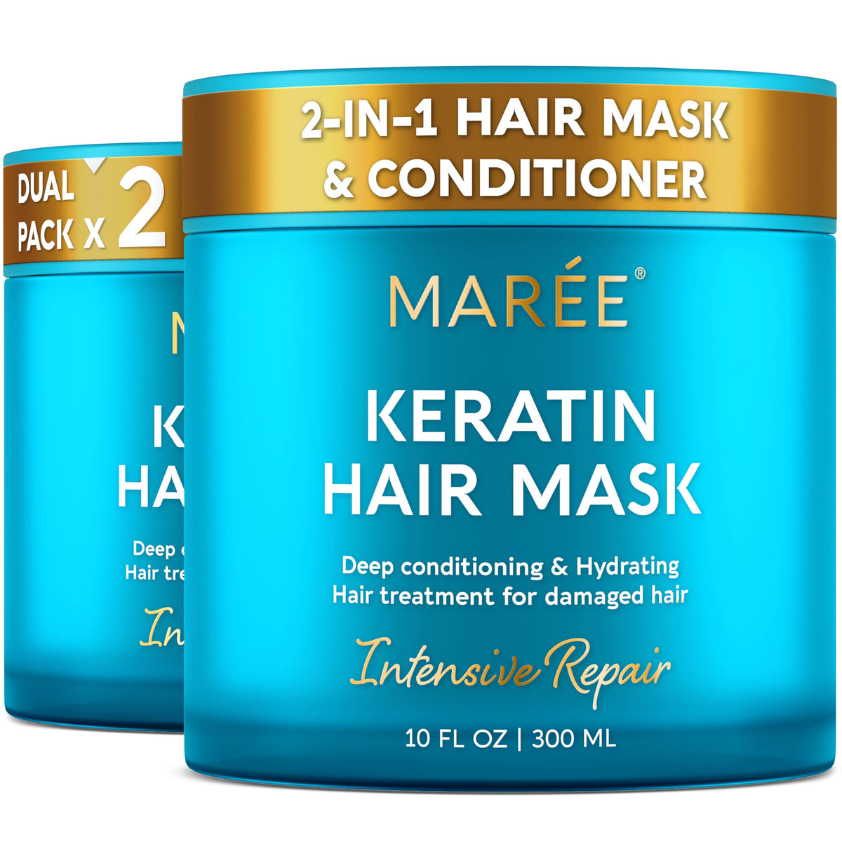 MAREE Deep Conditioning Hair Mask 2 Pack front view