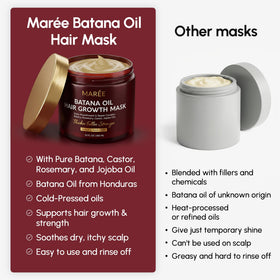 MAREE Deep Conditioning Hair Mask in bathroom setting