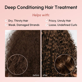 MAREE Deep Conditioning Hair Mask on bathroom shelf