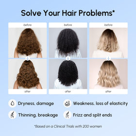 MAREE Deep Conditioning Hair Mask texture on hand