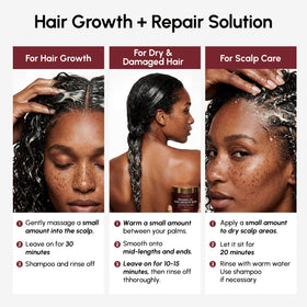 MAREE Deep Conditioning Hair Mask texture on hand