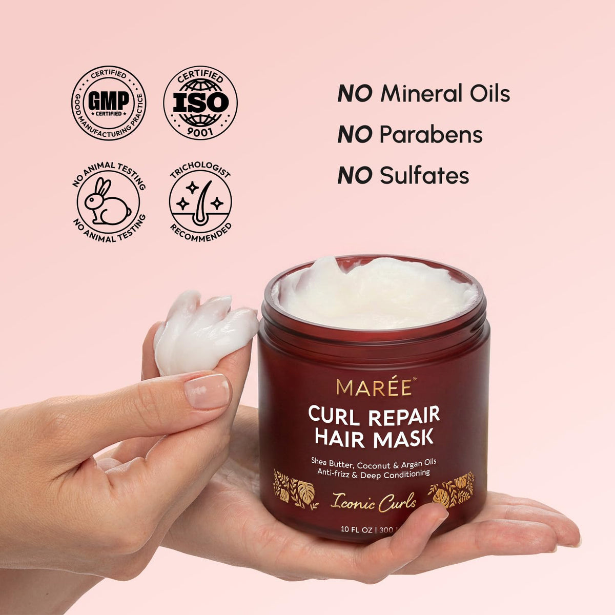 MAREE Deep Conditioning Hair Mask with coconut oil
