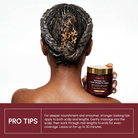 MAREE Deep Conditioning Hair Mask with hairbrush