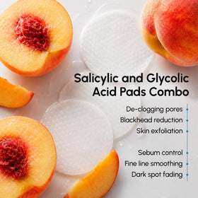 MAREE Glycolic Acid Pads 20% close-up of pad in hand