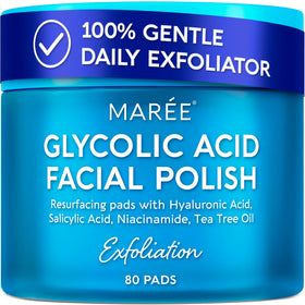 MAREE Glycolic Acid Pads 80 Count front view