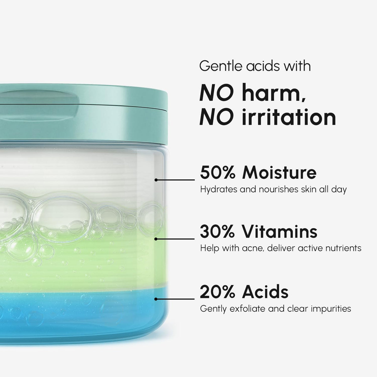 MAREE Glycolic Acid Pads showing pad details