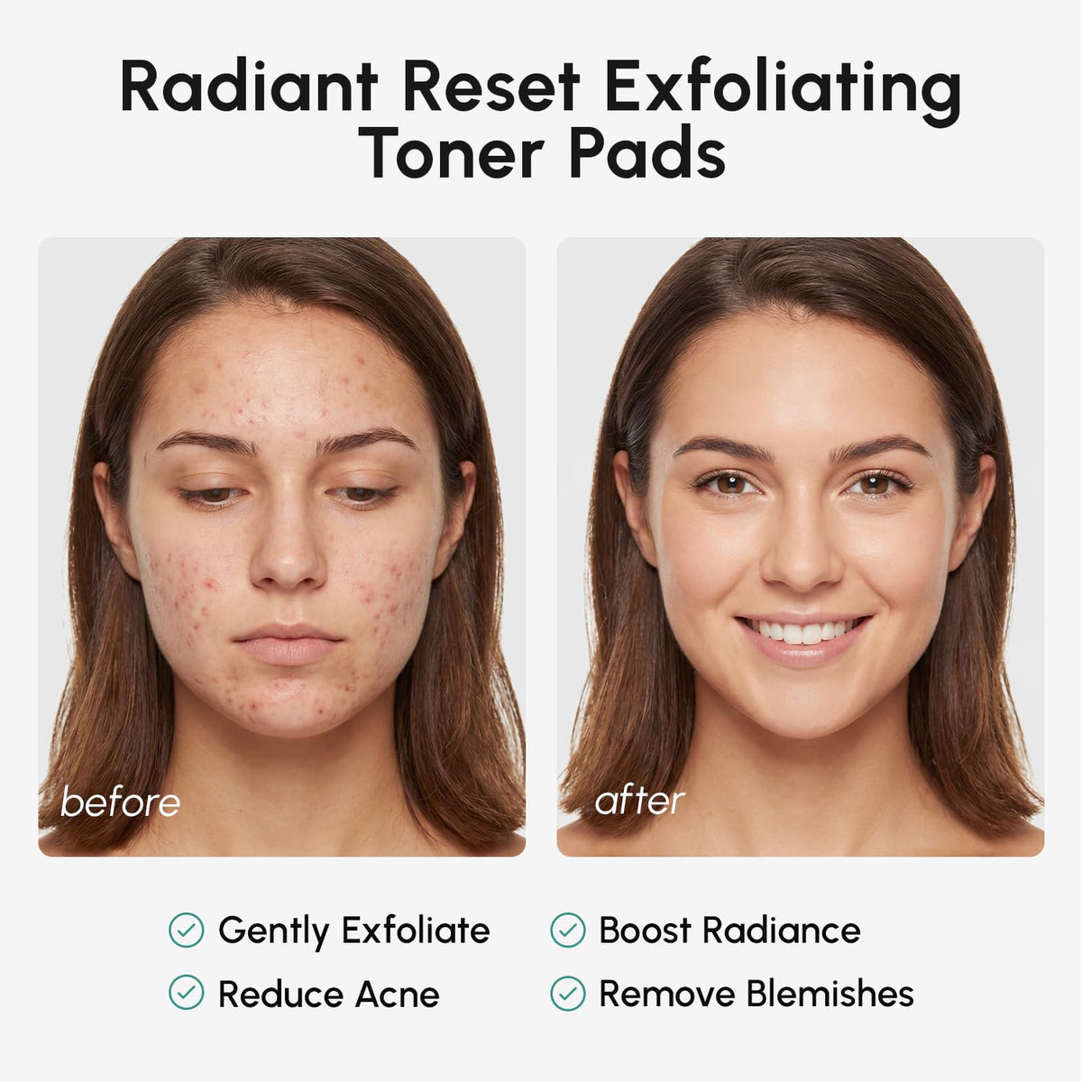 MAREE Glycolic Acid Pads with ingredients list
