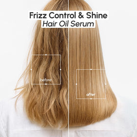 MAREE Hair Oil bottle with argan oil and biotin label