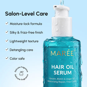 MAREE Hair Oil with argan oil ingredients