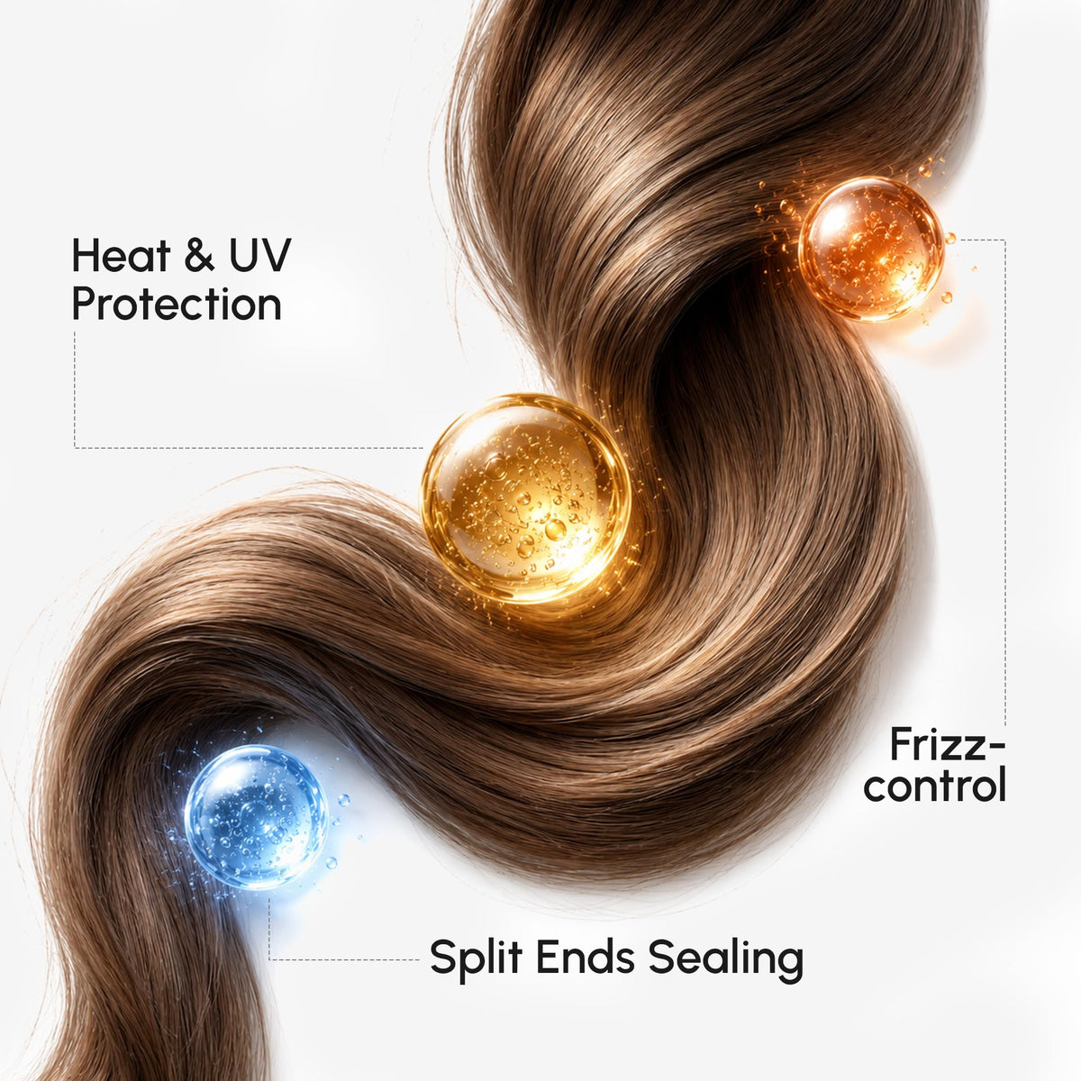 MAREE Hair Serum close-up of capsules