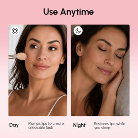 MAREE Lip Mask Overnight with a lip scrub