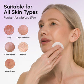 MAREE Niacinamide Toner Pads with a fresh face