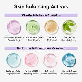 MAREE Niacinamide Toner Pads with ingredients list