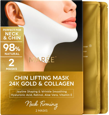 MAREE V Line Lifting Mask front view with packaging