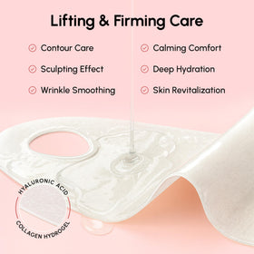 MAREE V Line Lifting Mask on a model's neck