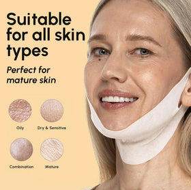 MAREE V Line Lifting Mask with ingredients highlighted