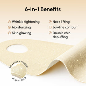 MAREE V Line Lifting Mask with Retinol and Hyaluronic Acid ingredients