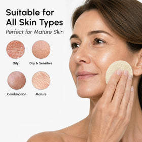 MAREE Vitamin C Toner Pads side view showing pad thickness