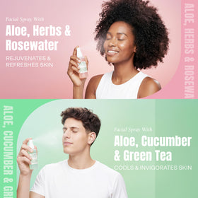 Mario Badescu Aloe, Chamomile & Lavender spray side view