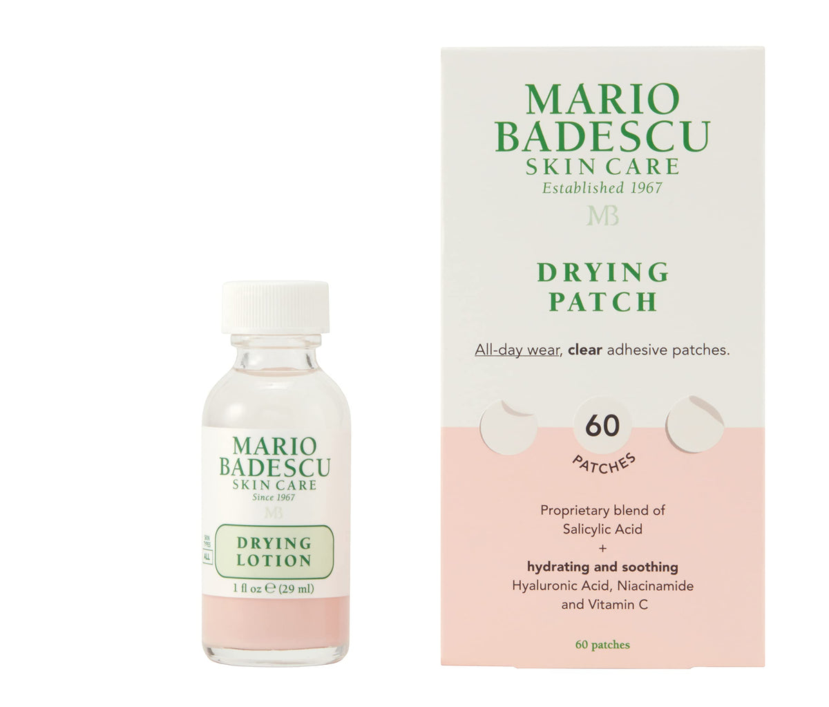 Mario Badescu Drying Duo packaging front view