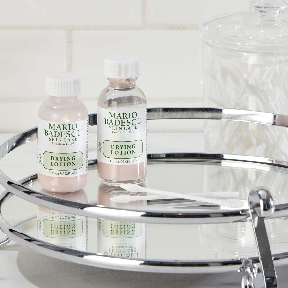Mario Badescu Drying Lotion 1 Fl Oz bottle with cap off