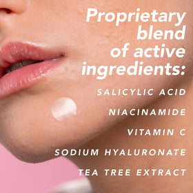 Mario Badescu Drying Lotion texture on cotton swab